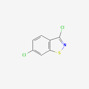 molecular formula C7H3Cl2NS B3249333 3,6-dichloro-1,2-benzothiazole CAS No. 19331-18-1