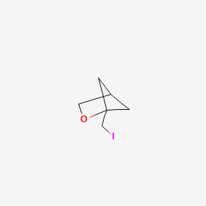 molecular formula C6H9IO B3249412 1-(Iodomethyl)-2-oxabicyclo[2.1.1]hexane CAS No. 1935986-52-9