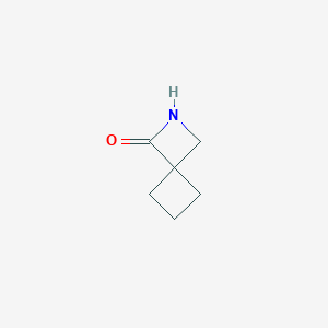 molecular formula C6H9NO B3249423 2-Azaspiro[3.3]heptan-1-one CAS No. 1936132-15-8