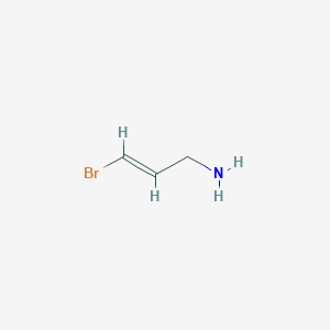 molecular formula C3H6BrN B3249454 (2E)-3-bromoprop-2-en-1-amine CAS No. 1937266-14-2