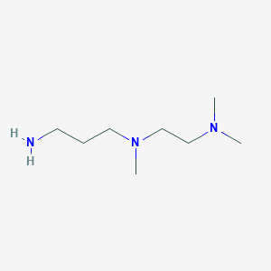molecular formula C8H21N3 B3249508 {2-[(3-Aminopropyl)(methyl)amino]ethyl}dimethylamine CAS No. 19475-29-7