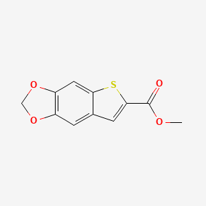 Methyl 1,3-dioxa-5-thia-s-indacene-6-carboxylate