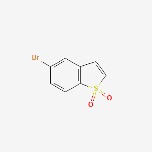 molecular formula C8H5BrO2S B3249531 5-Bromobenzothiophene 1,1-Dioxide CAS No. 19492-87-6