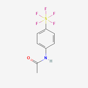 molecular formula C8H8F5NOS B3249785 N-[4-(Pentafluorosulfanyl)phenyl]acetamide CAS No. 197385-08-3