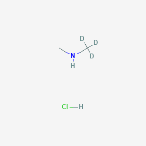 molecular formula C2H8ClN B032498 Dimethyl-1,1,1-d3-amine hydrochloride CAS No. 120033-84-3