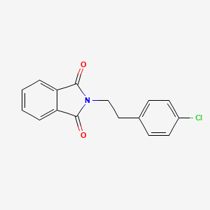 molecular formula C16H12ClNO2 B3249801 N-(4-Chlorophenethyl)-phthalimide CAS No. 197501-89-6
