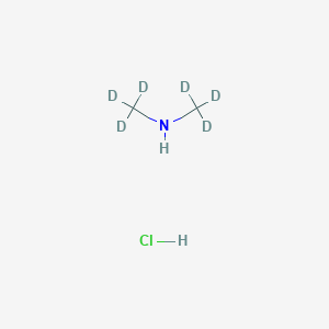 molecular formula C2H8ClN B032499 Di((2H3)methyl)ammonium chloride CAS No. 53170-19-7
