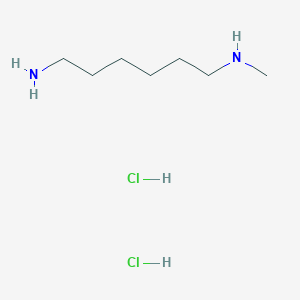 molecular formula C7H20Cl2N2 B3249925 (6-Aminohexyl)(methyl)amine dihydrochloride CAS No. 1989672-36-7