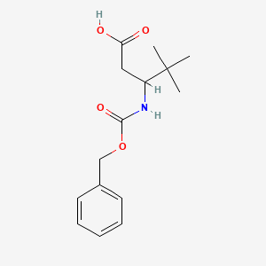 3-(Benzyloxycarbonylamino)-4,4-dimethylpentanoic acid