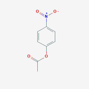molecular formula C8H7NO4 B032502 4-Nitrophenyl acetate CAS No. 830-03-5
