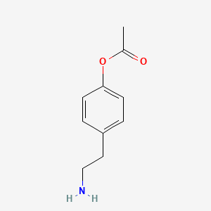 molecular formula C10H13NO2 B3250360 [4-(2-aminoethyl)phenyl] Acetate CAS No. 20284-85-9