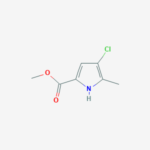 Methyl 4-chloro-5-methyl-1H-pyrrole-2-carboxylate