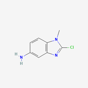 2-chloro-1-methyl-1H-benzo[d]imidazol-5-amine