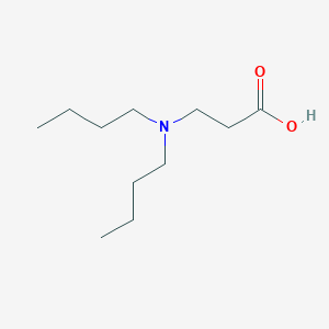 molecular formula C11H23NO2 B3250446 3-(Dibutylamino)propanoic acid CAS No. 20333-96-4