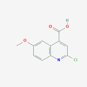2-Chloro-6-methoxyquinoline-4-carboxylic acid