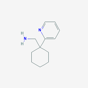 [1-(2-Pyridinyl)cyclohexyl]methanamine
