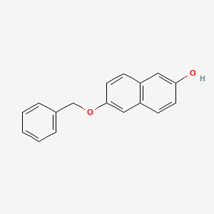 molecular formula C17H14O2 B3250598 6-(苄氧基)萘-2-醇 CAS No. 2041-17-0
