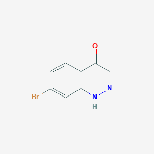 molecular formula C8H5BrN2O B3250691 7-Bromocinnolin-4(1h)-one CAS No. 2045-94-5