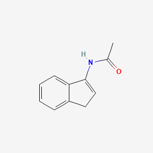 molecular formula C11H11NO B3250697 N-(1H-inden-3-yl)acetamide CAS No. 204519-27-7