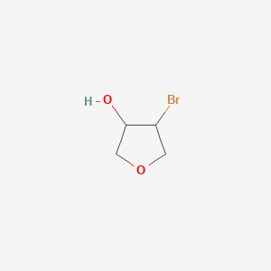 molecular formula C4H7BrO2 B3250729 4-Bromotetrahydrofuran-3-ol CAS No. 204926-49-8