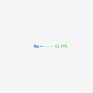 molecular formula ClNa B3250738 Sodium chloride (37CL) CAS No. 20510-56-9