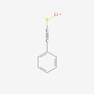 molecular formula C8H5LiS B3250888 lithium;2-phenylethynethiolate CAS No. 20568-13-2