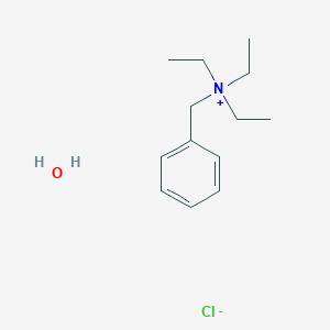 molecular formula C13H22N.Cl<br>C13H22ClN B3251126 Benzyltriethylammonium chloride CAS No. 207124-62-7