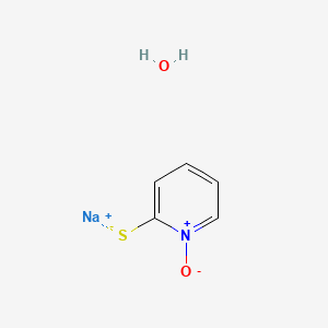 molecular formula C5H6NNaO2S B3251152 2-Mercaptopyridine N-oxide sodium salt hydrate CAS No. 207511-13-5