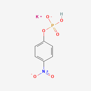 molecular formula C6H5KNO6P B3251284 4-Nitrophenyl phosphate, potassium salt CAS No. 208651-58-5