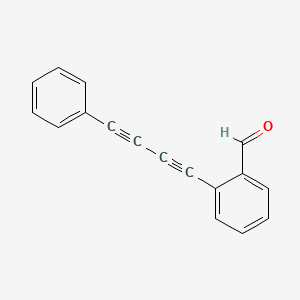 molecular formula C17H10O B3251784 2-(Phenylbuta-1,3-diyn-1-yl)benzaldehyde CAS No. 211491-01-9