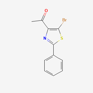 2-Phenyl-4-acetyl-5-bromo-thiazole