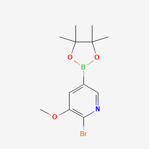 2-Bromo-3-methoxypyridine-5-boronic acid pinacol ester