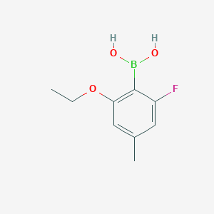 B3251848 2-Ethoxy-6-fluoro-4-methylphenylboronic acid CAS No. 2121513-45-7
