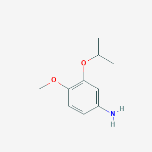 4-Methoxy-3-(propan-2-yloxy)aniline