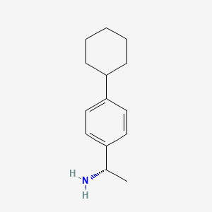 (1S)-1-(4-cyclohexylphenyl)ethanamine
