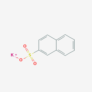 molecular formula C10H8KO3S B3252144 Potassium naphthalene-2-sulfonate CAS No. 21409-32-5