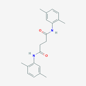 molecular formula C20H24N2O2 B325253 N~1~,N~4~-bis(2,5-dimethylphenyl)succinamide 