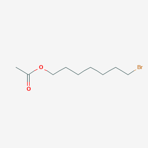 molecular formula C9H17BrO2 B3252554 7-Bromo-1-heptanol acetate CAS No. 21727-91-3