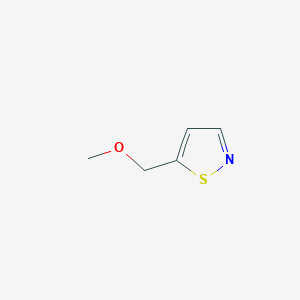 molecular formula C5H7NOS B3252584 5-(Methoxymethyl)-1,2-thiazole CAS No. 2174001-91-1
