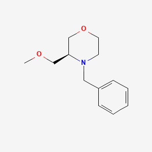 Morpholine, 3-(methoxymethyl)-4-(phenylmethyl)-, (3S)-