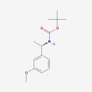 Tert-butyl [(1S)-1-(3-methoxyphenyl)ethyl]carbamate