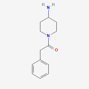 B3252943 1-(4-Aminopiperidin-1-YL)-2-phenylethan-1-one CAS No. 220463-38-7