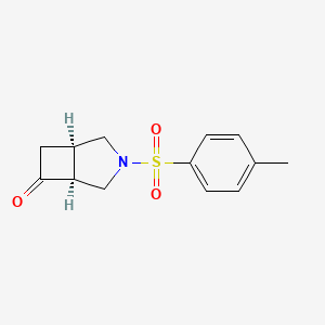 B3252979 Rel-(1R,5S)-3-tosyl-3-azabicyclo[3.2.0]heptan-6-one CAS No. 2206824-82-8