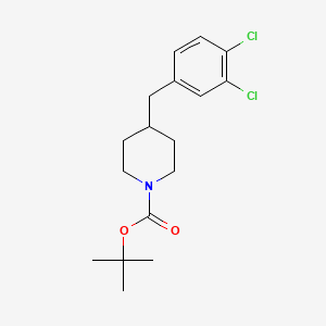 B3253006 1-(Tert-butoxycarbonyl)-4-(3,4-dichlorobenzyl)piperidine CAS No. 220772-31-6
