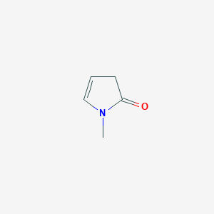 molecular formula C5H7NO B3253071 1,3-Dihydro-1-methyl-2h-pyrrol-2-one CAS No. 22124-67-0