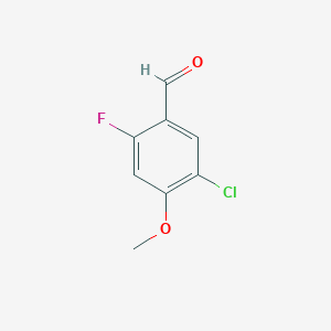 5-Chloro-2-fluoro-4-methoxybenzaldehyde