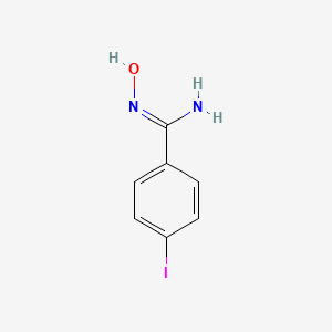 molecular formula C7H7IN2O B3253157 N-Hydroxy-4-iodo-benzamidine CAS No. 22179-79-9