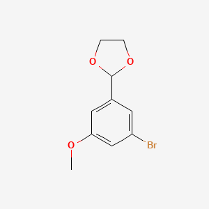 2-(3-Bromo-5-methoxyphenyl)-1,3-dioxolane
