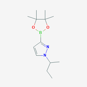 1-(sec-Butyl)-3-(4,4,5,5-tetramethyl-1,3,2-dioxaborolan-2-yl)-1H-pyrazole