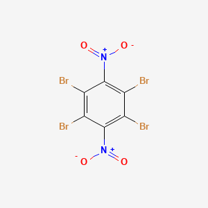 1,2,4,5-Tetrabromo-3,6-dinitrobenzene